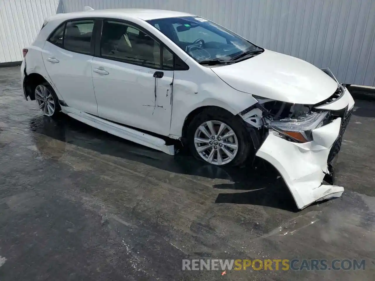 4 Photograph of a damaged car JTND4MBE6P3197542 TOYOTA COROLLA 2023