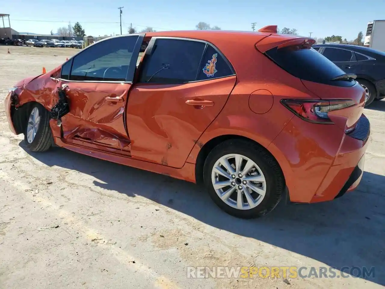 2 Photograph of a damaged car JTND4MBE6P3205994 TOYOTA COROLLA 2023