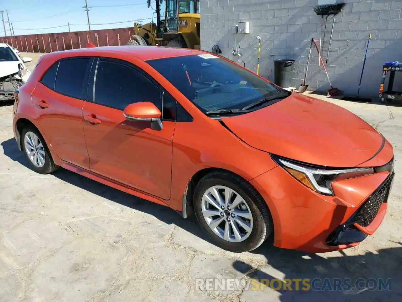 4 Photograph of a damaged car JTND4MBE6P3205994 TOYOTA COROLLA 2023