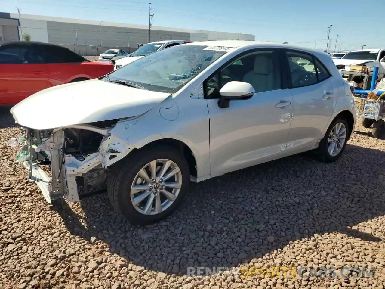 1 Photograph of a damaged car JTND4MBE8P3201669 TOYOTA COROLLA 2023