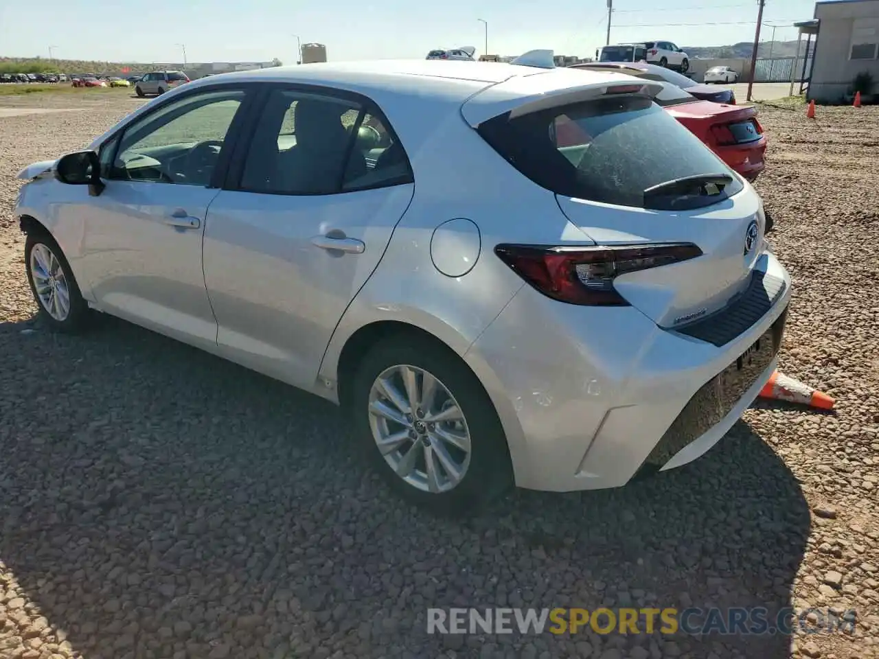 2 Photograph of a damaged car JTND4MBE8P3201669 TOYOTA COROLLA 2023