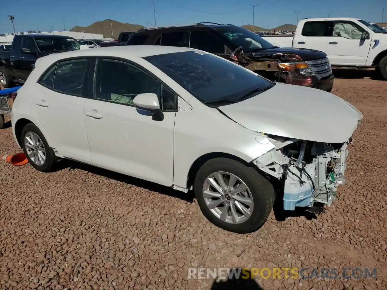 4 Photograph of a damaged car JTND4MBE8P3201669 TOYOTA COROLLA 2023