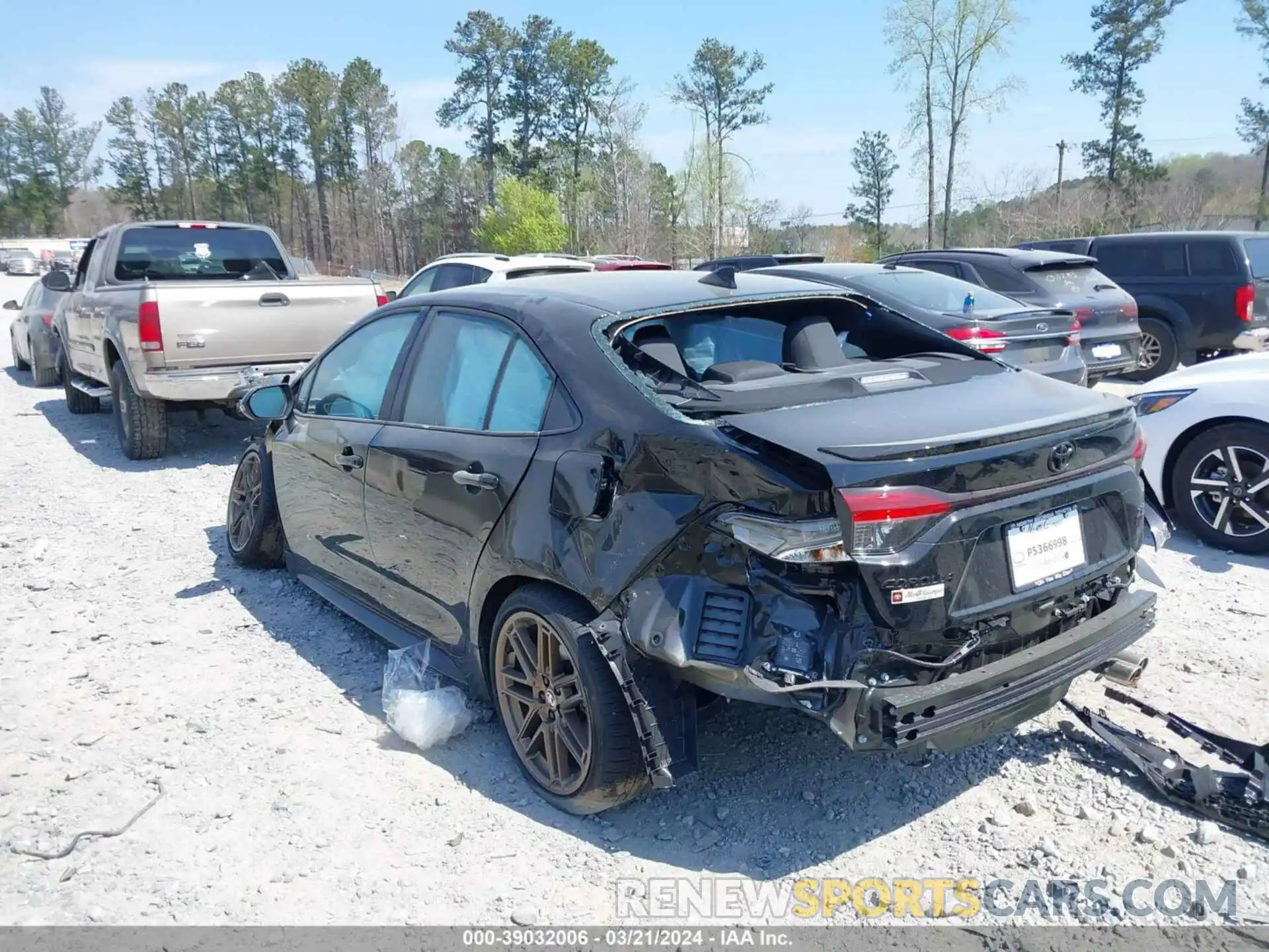 3 Photograph of a damaged car 5YFB4MCE6RP190207 TOYOTA COROLLA 2024