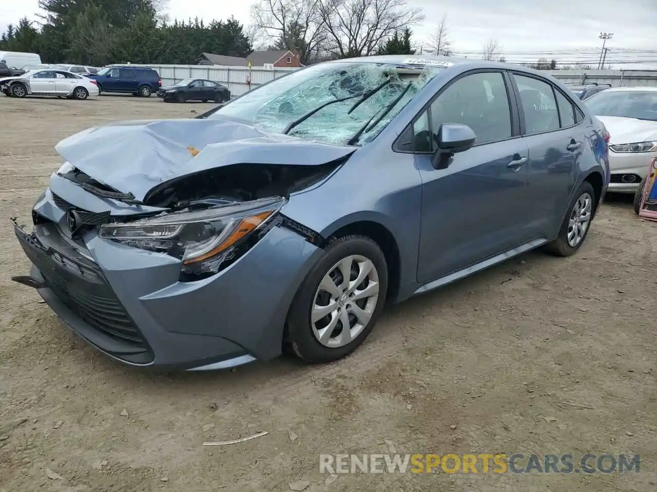 1 Photograph of a damaged car 5YFB4MDE0RP083233 TOYOTA COROLLA 2024