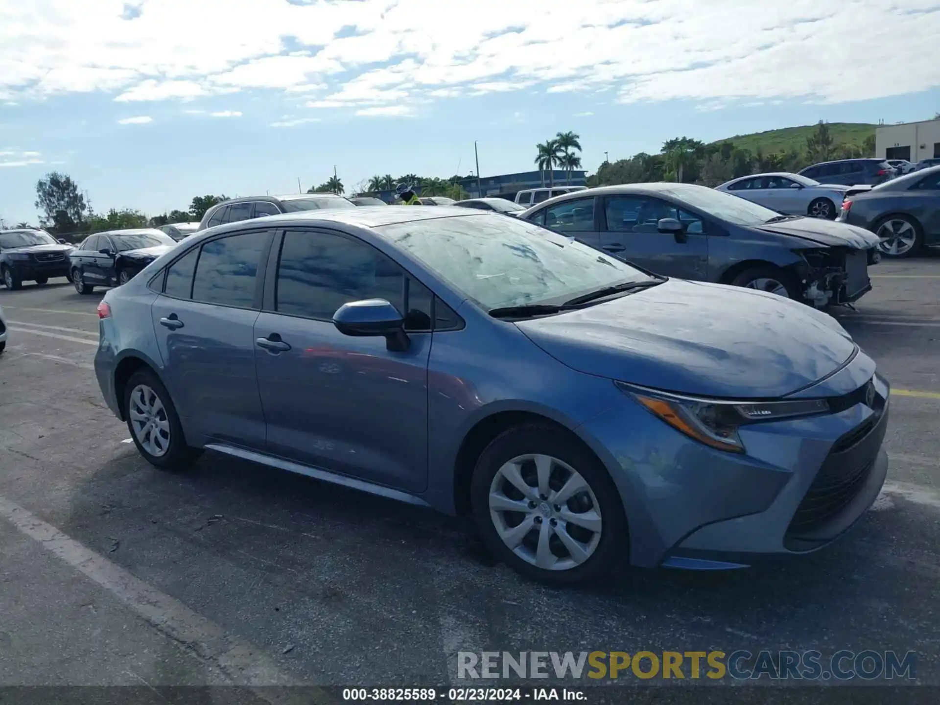 1 Photograph of a damaged car 5YFB4MDE0RP106719 TOYOTA COROLLA 2024