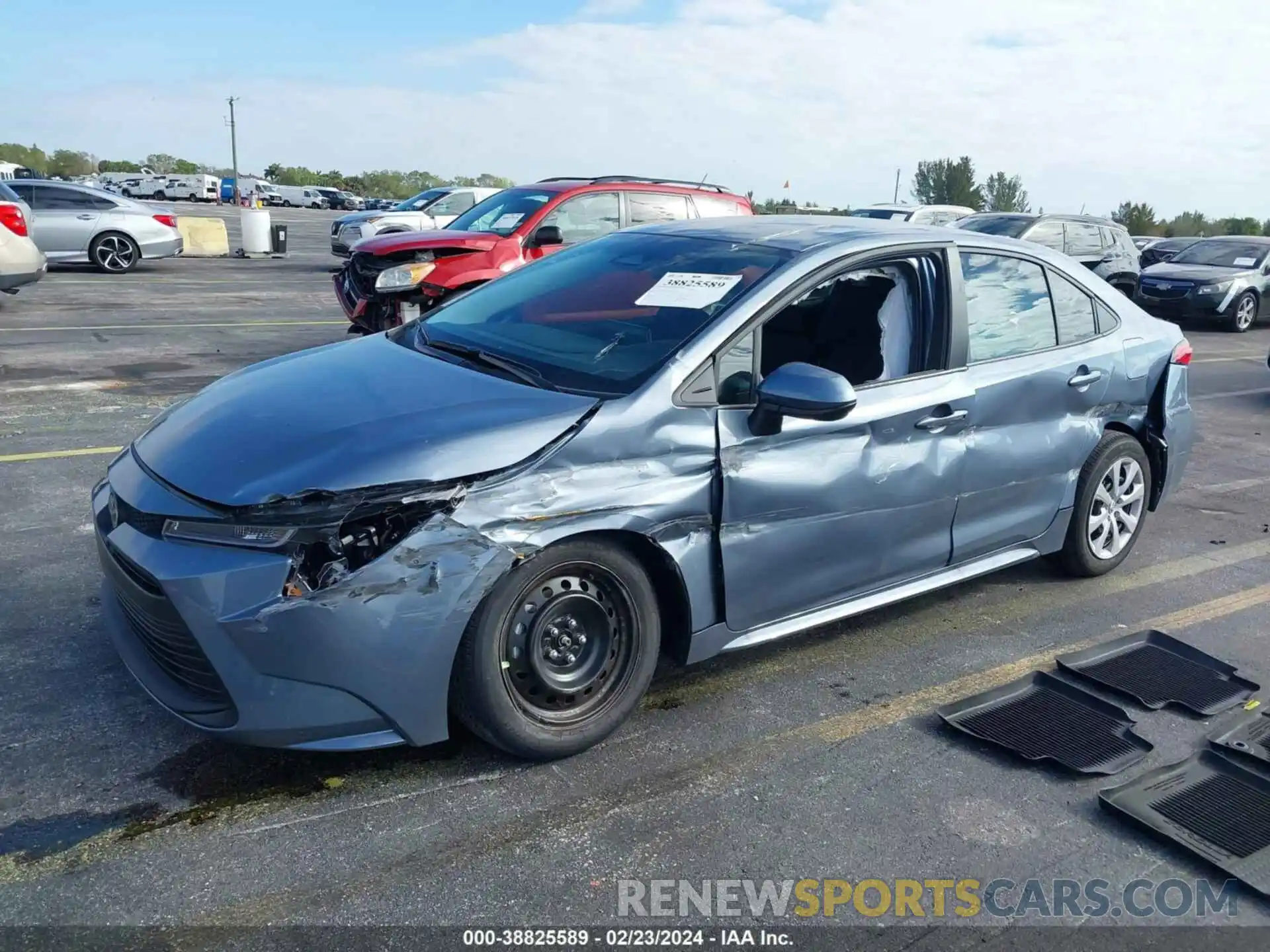 2 Photograph of a damaged car 5YFB4MDE0RP106719 TOYOTA COROLLA 2024