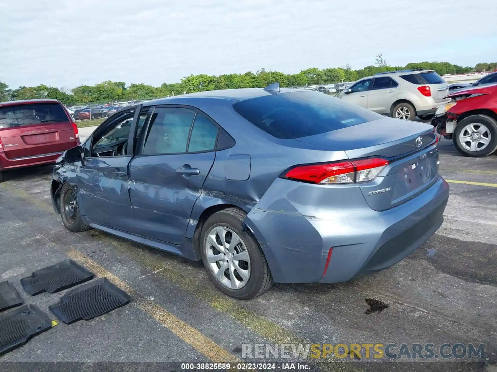 3 Photograph of a damaged car 5YFB4MDE0RP106719 TOYOTA COROLLA 2024