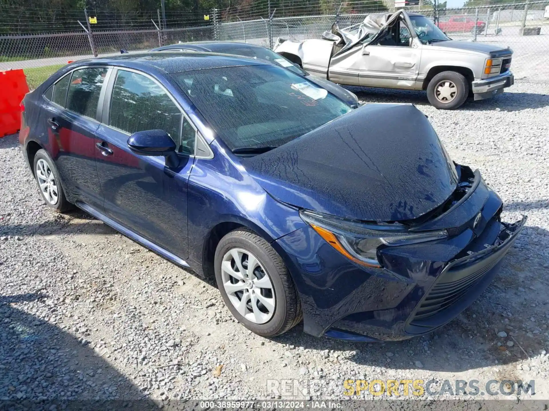 1 Photograph of a damaged car 5YFB4MDE0RP110866 TOYOTA COROLLA 2024