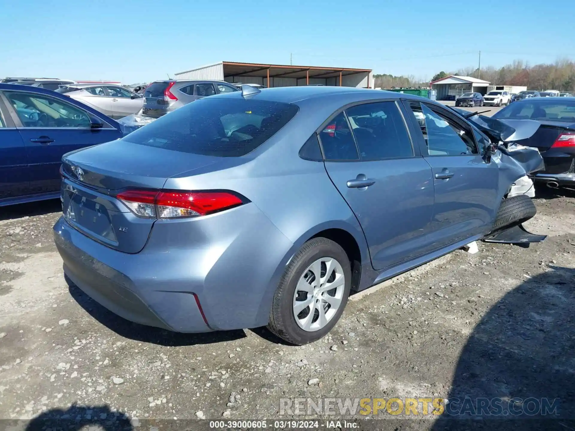 4 Photograph of a damaged car 5YFB4MDE1RP091079 TOYOTA COROLLA 2024