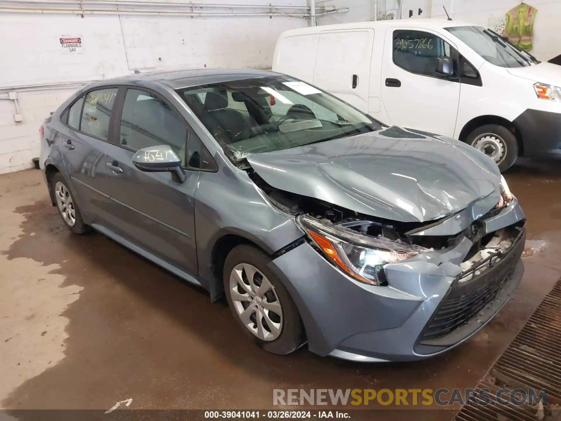 1 Photograph of a damaged car 5YFB4MDE2RP102154 TOYOTA COROLLA 2024