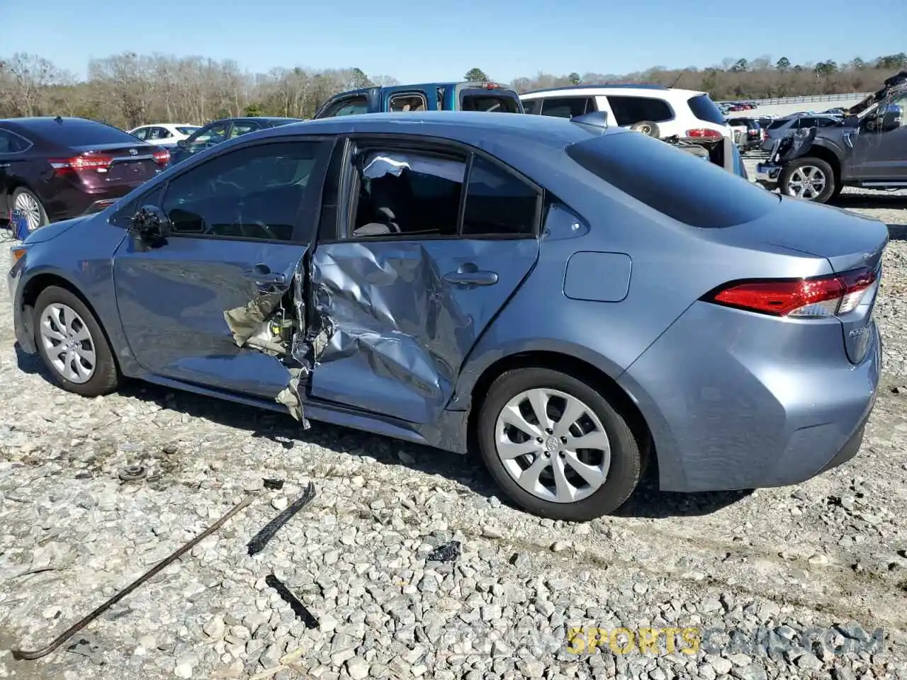 2 Photograph of a damaged car 5YFB4MDE4RP102964 TOYOTA COROLLA 2024