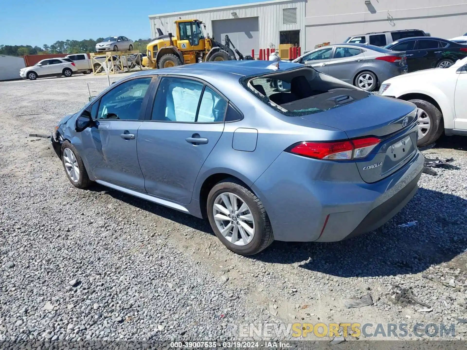 3 Photograph of a damaged car 5YFB4MDE4RP120414 TOYOTA COROLLA 2024