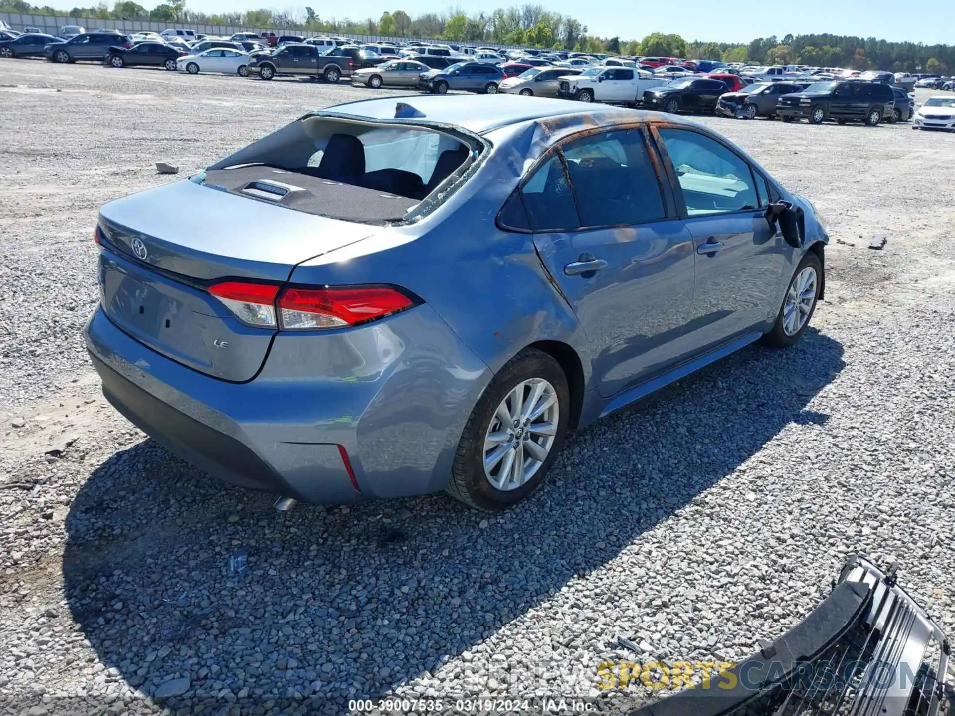 4 Photograph of a damaged car 5YFB4MDE4RP120414 TOYOTA COROLLA 2024