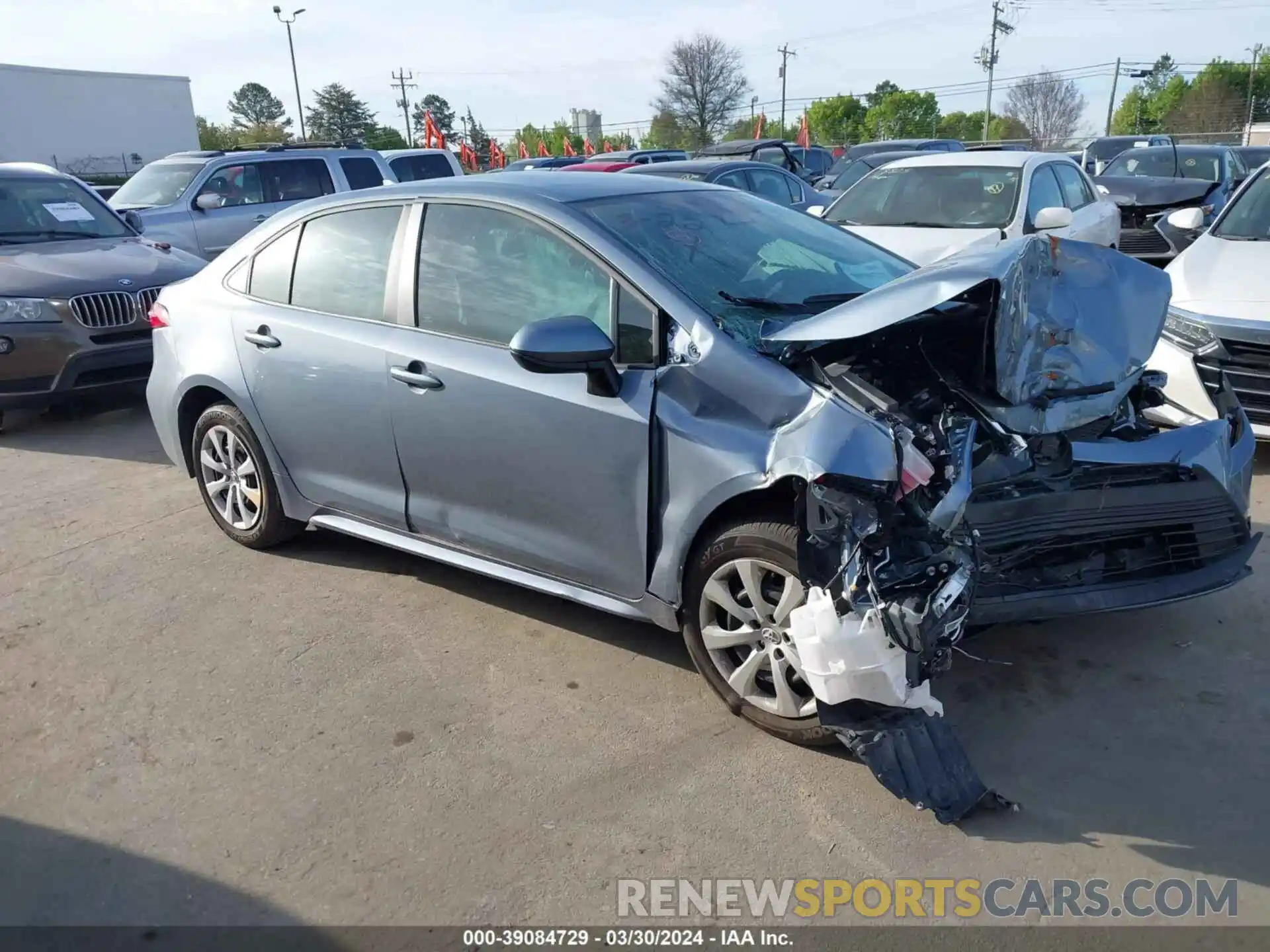 1 Photograph of a damaged car 5YFB4MDE6RP084564 TOYOTA COROLLA 2024