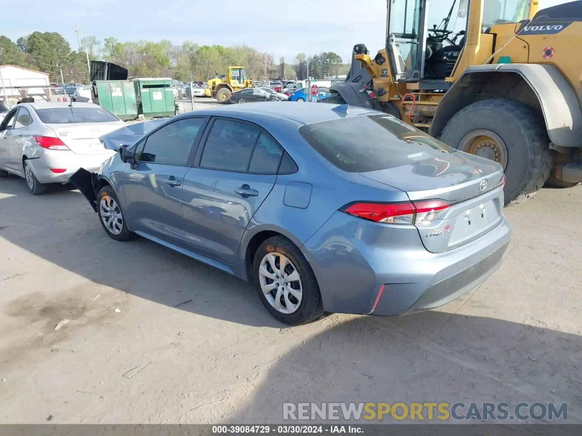 3 Photograph of a damaged car 5YFB4MDE6RP084564 TOYOTA COROLLA 2024