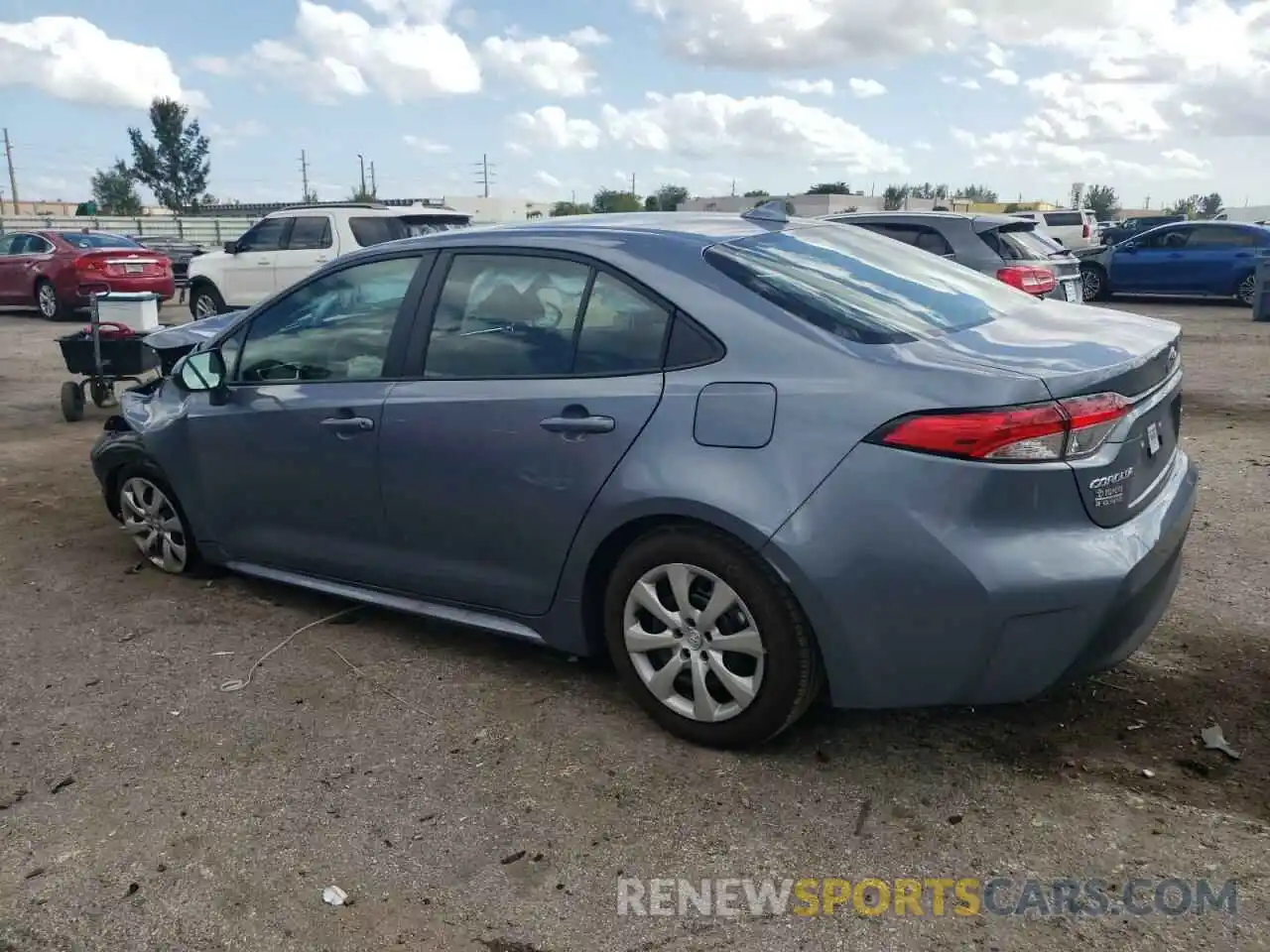 2 Photograph of a damaged car 5YFB4MDE7RP105454 TOYOTA COROLLA 2024