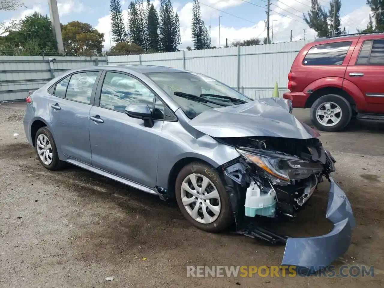 4 Photograph of a damaged car 5YFB4MDE7RP105454 TOYOTA COROLLA 2024