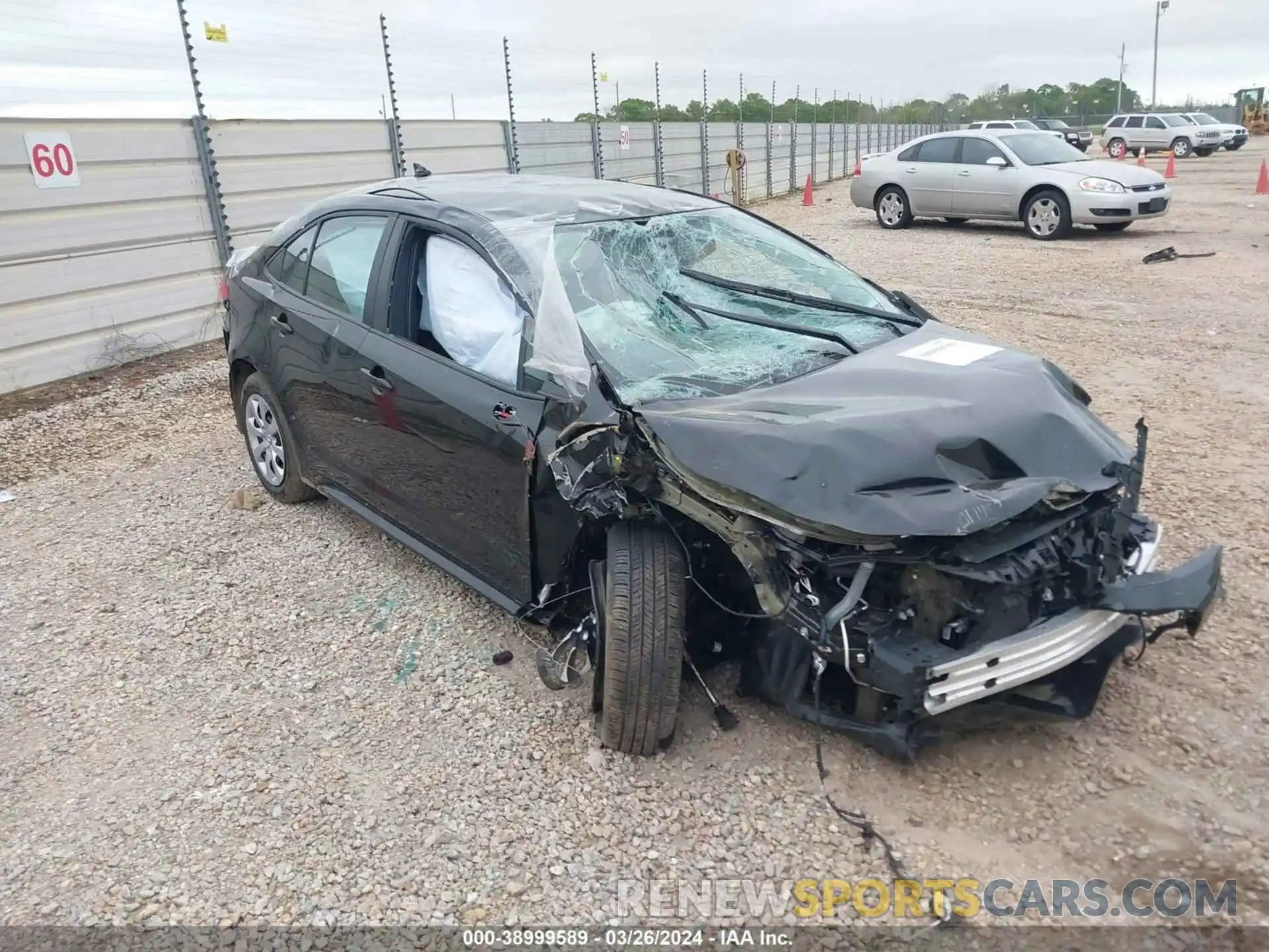 1 Photograph of a damaged car 5YFB4MDE8RP093833 TOYOTA COROLLA 2024