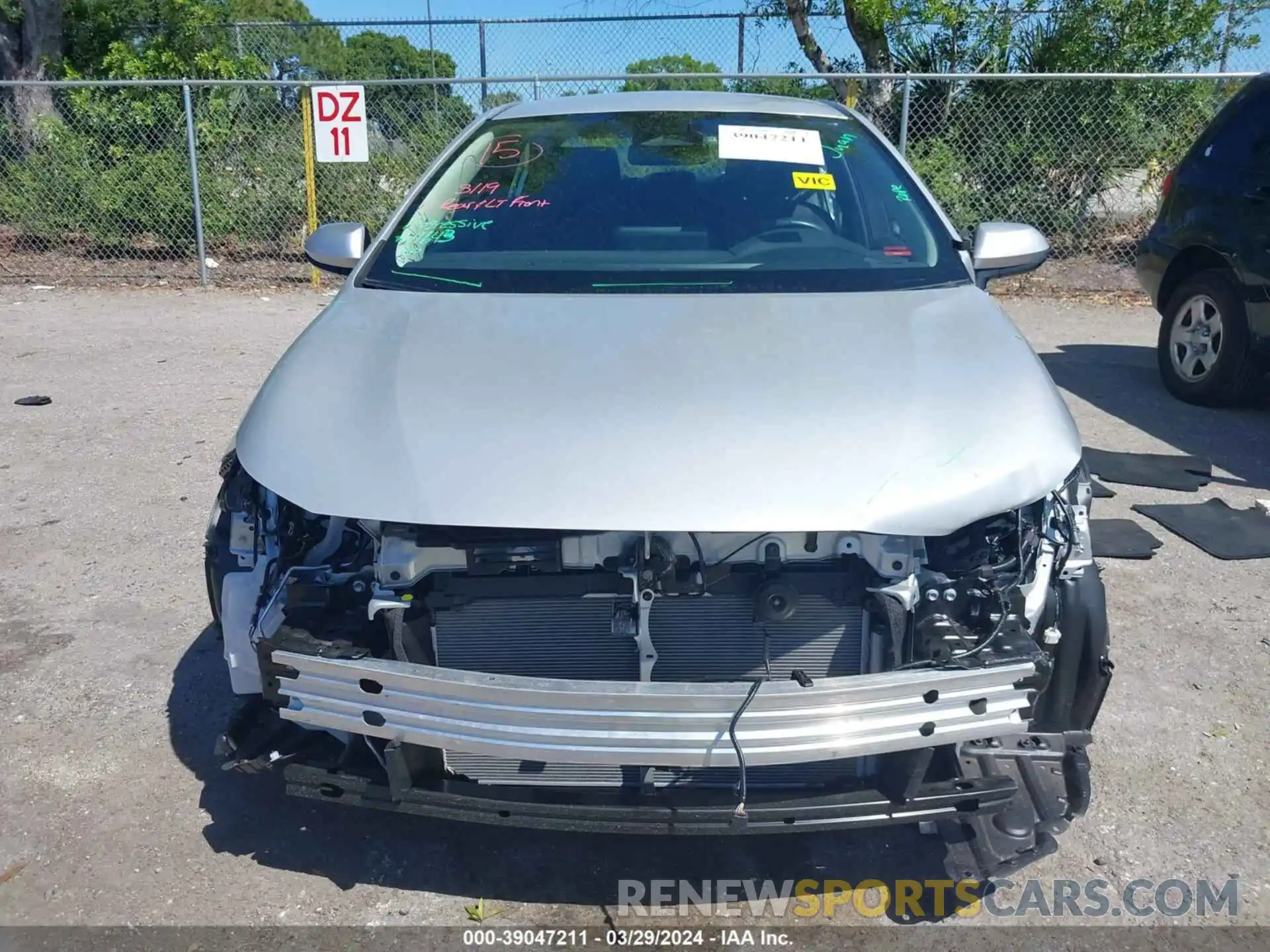 13 Photograph of a damaged car 5YFB4MDE8RP093847 TOYOTA COROLLA 2024