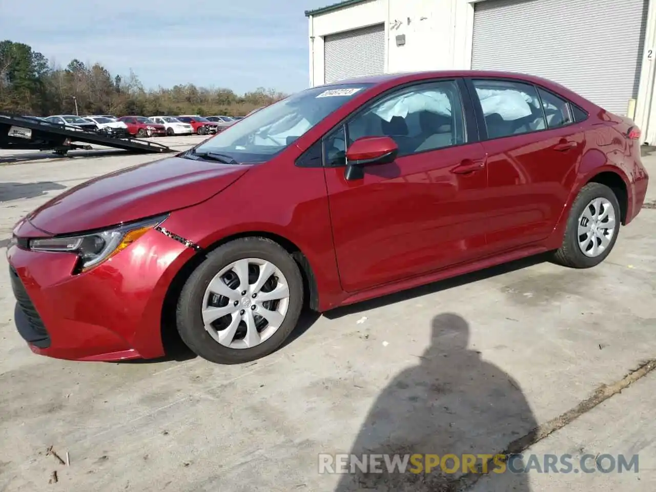 1 Photograph of a damaged car 5YFB4MDE9RP095767 TOYOTA COROLLA 2024