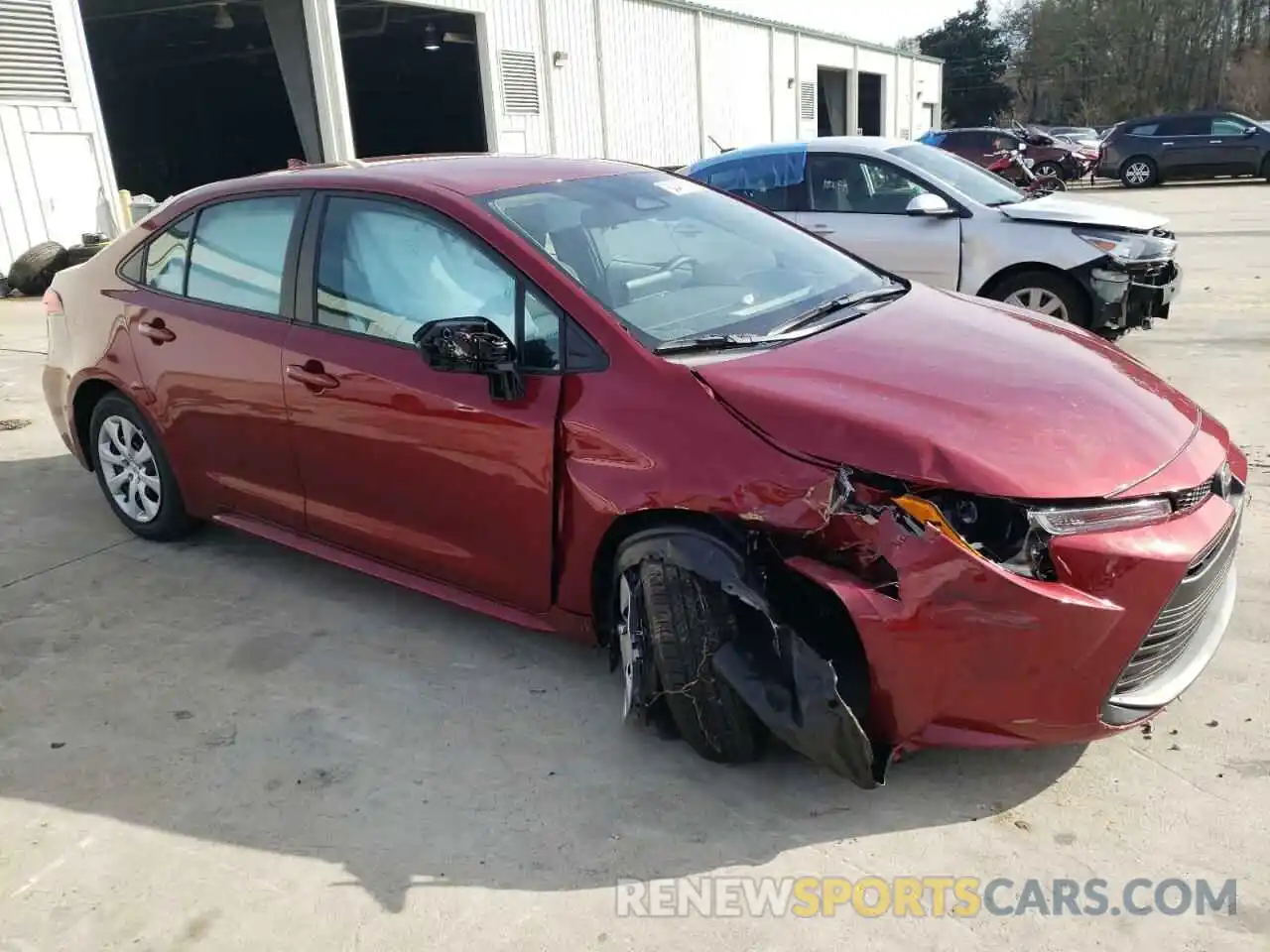 4 Photograph of a damaged car 5YFB4MDE9RP095767 TOYOTA COROLLA 2024