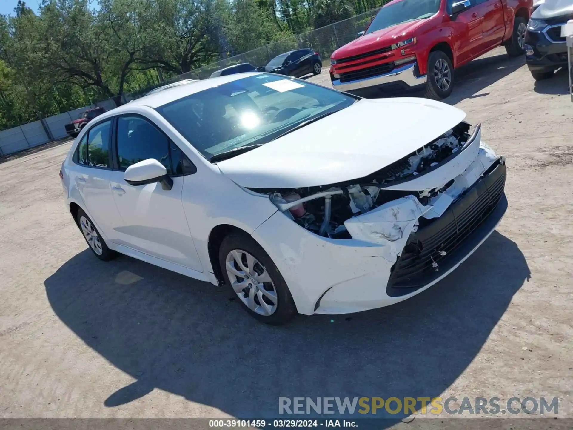 1 Photograph of a damaged car 5YFB4MDEXRP096135 TOYOTA COROLLA 2024