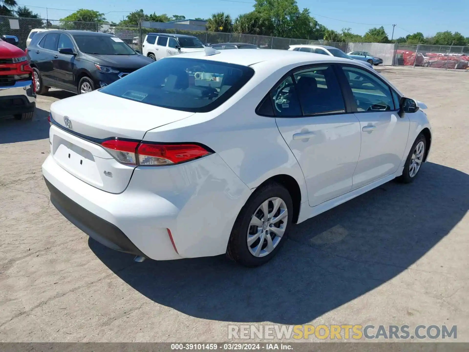 4 Photograph of a damaged car 5YFB4MDEXRP096135 TOYOTA COROLLA 2024