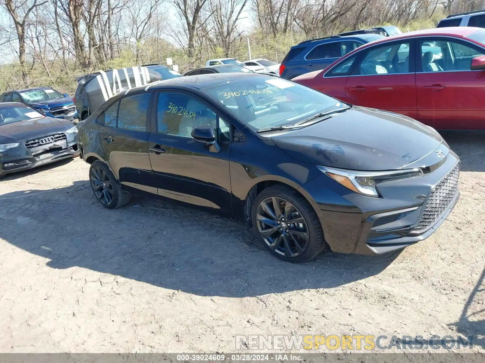 1 Photograph of a damaged car 5YFP4MCEXRP170256 TOYOTA COROLLA 2024