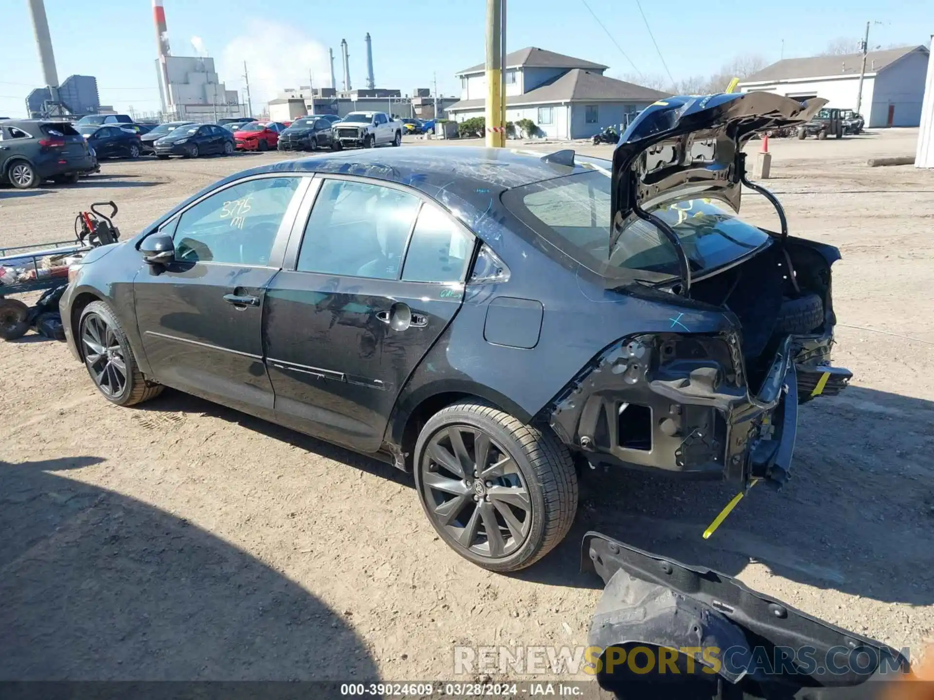 3 Photograph of a damaged car 5YFP4MCEXRP170256 TOYOTA COROLLA 2024