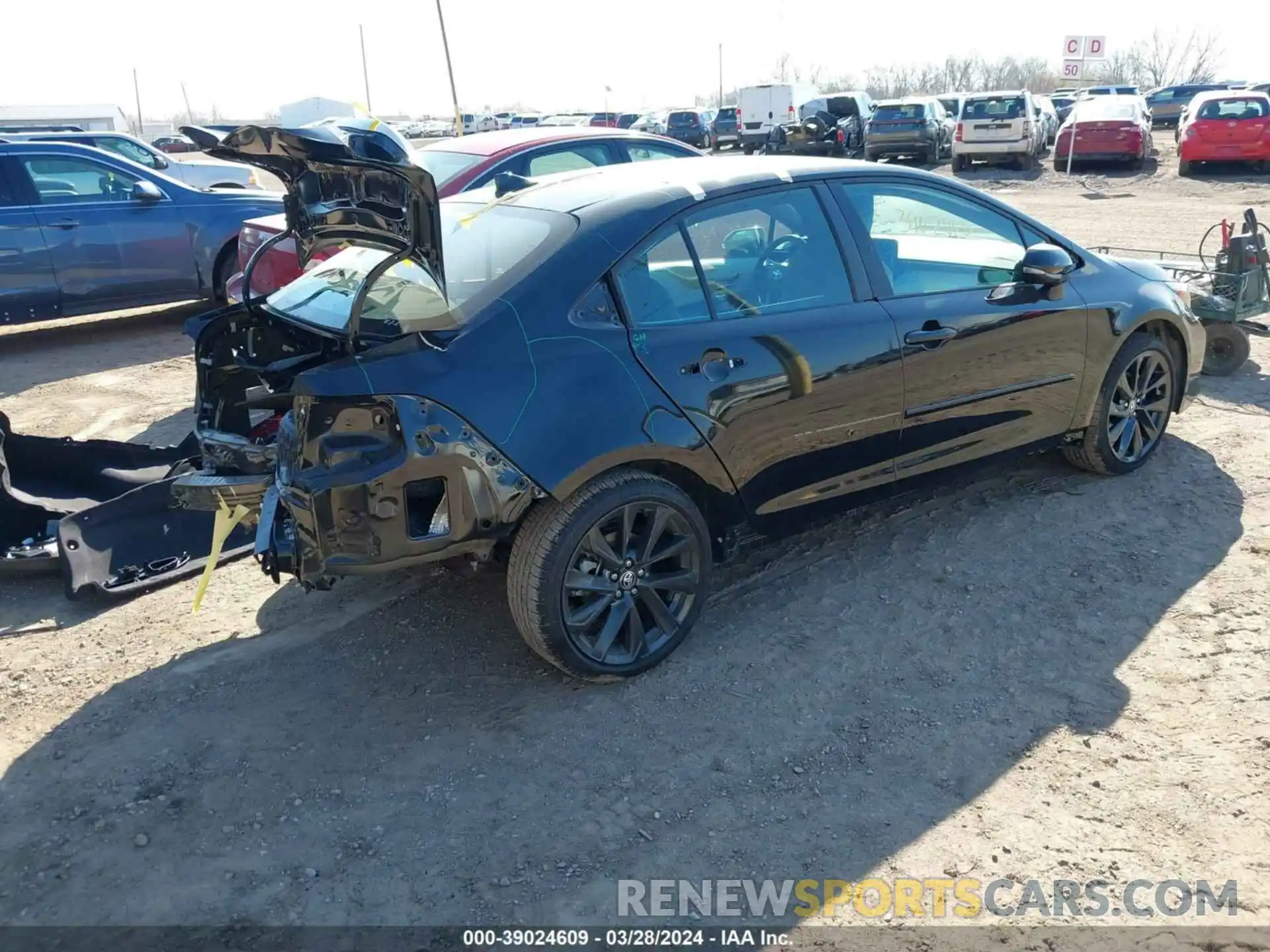 4 Photograph of a damaged car 5YFP4MCEXRP170256 TOYOTA COROLLA 2024