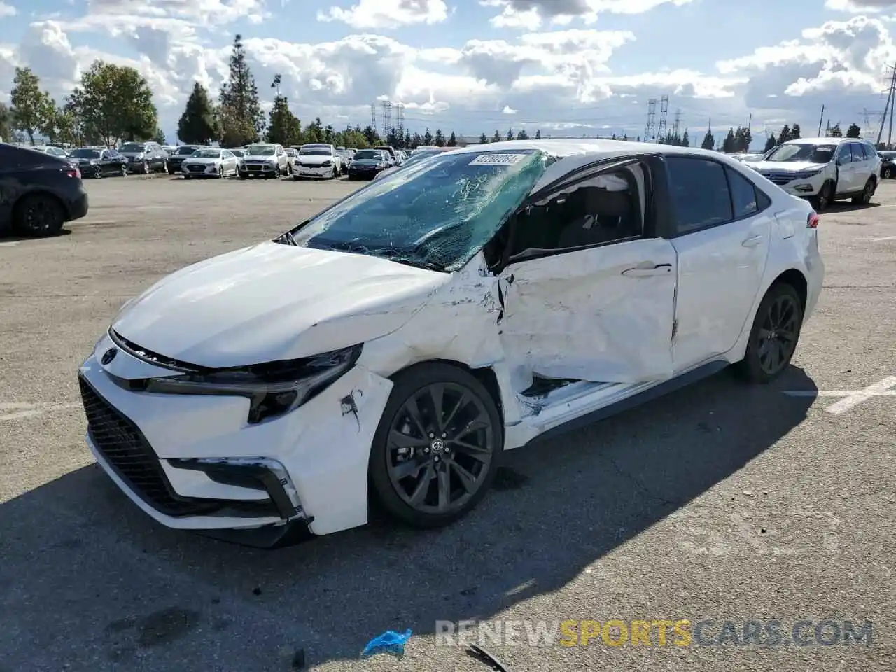 1 Photograph of a damaged car 5YFS4MCE7RP169284 TOYOTA COROLLA 2024