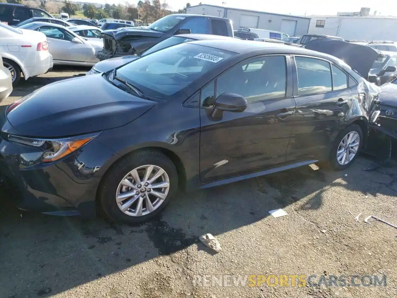 1 Photograph of a damaged car JTDB4MEE1R3019791 TOYOTA COROLLA 2024