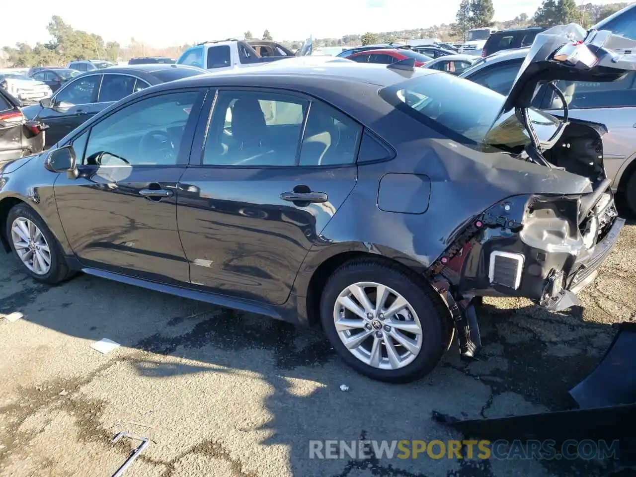 2 Photograph of a damaged car JTDB4MEE1R3019791 TOYOTA COROLLA 2024