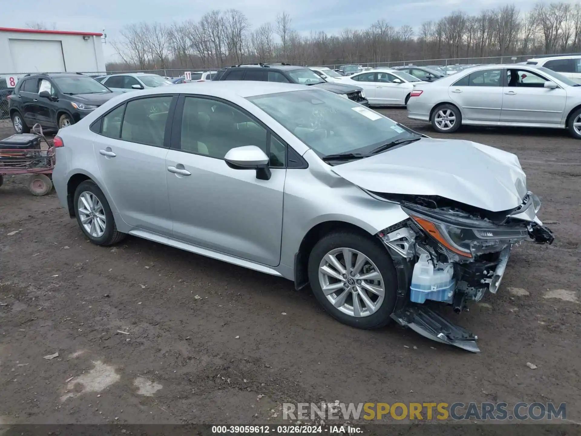 1 Photograph of a damaged car JTDB4MEE4R3023768 TOYOTA COROLLA 2024