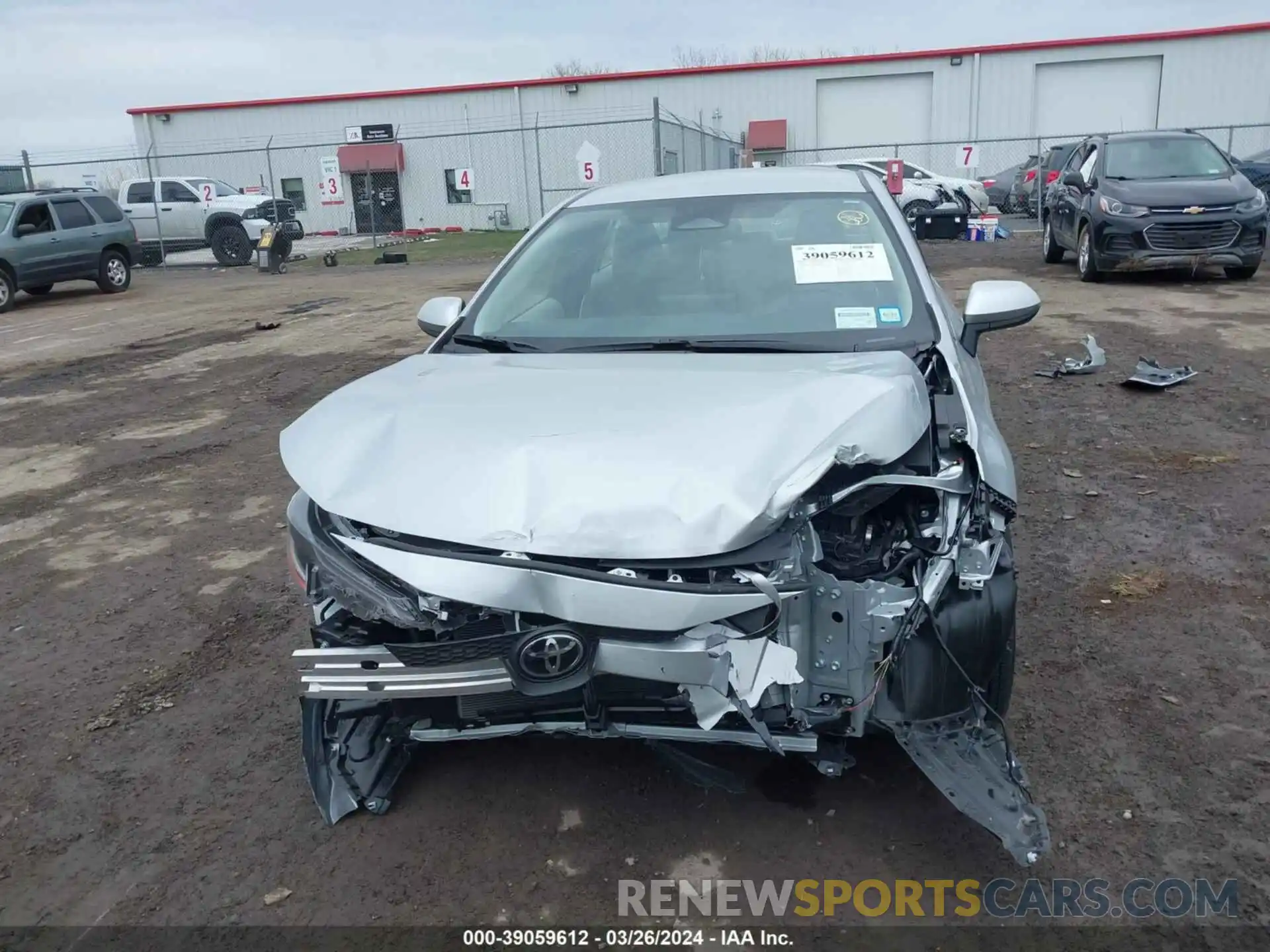 12 Photograph of a damaged car JTDB4MEE4R3023768 TOYOTA COROLLA 2024