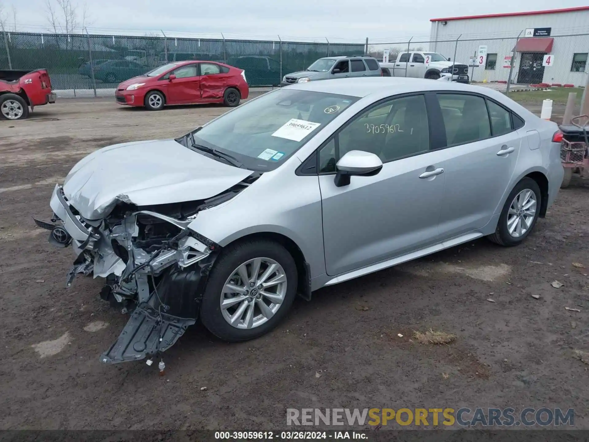 2 Photograph of a damaged car JTDB4MEE4R3023768 TOYOTA COROLLA 2024