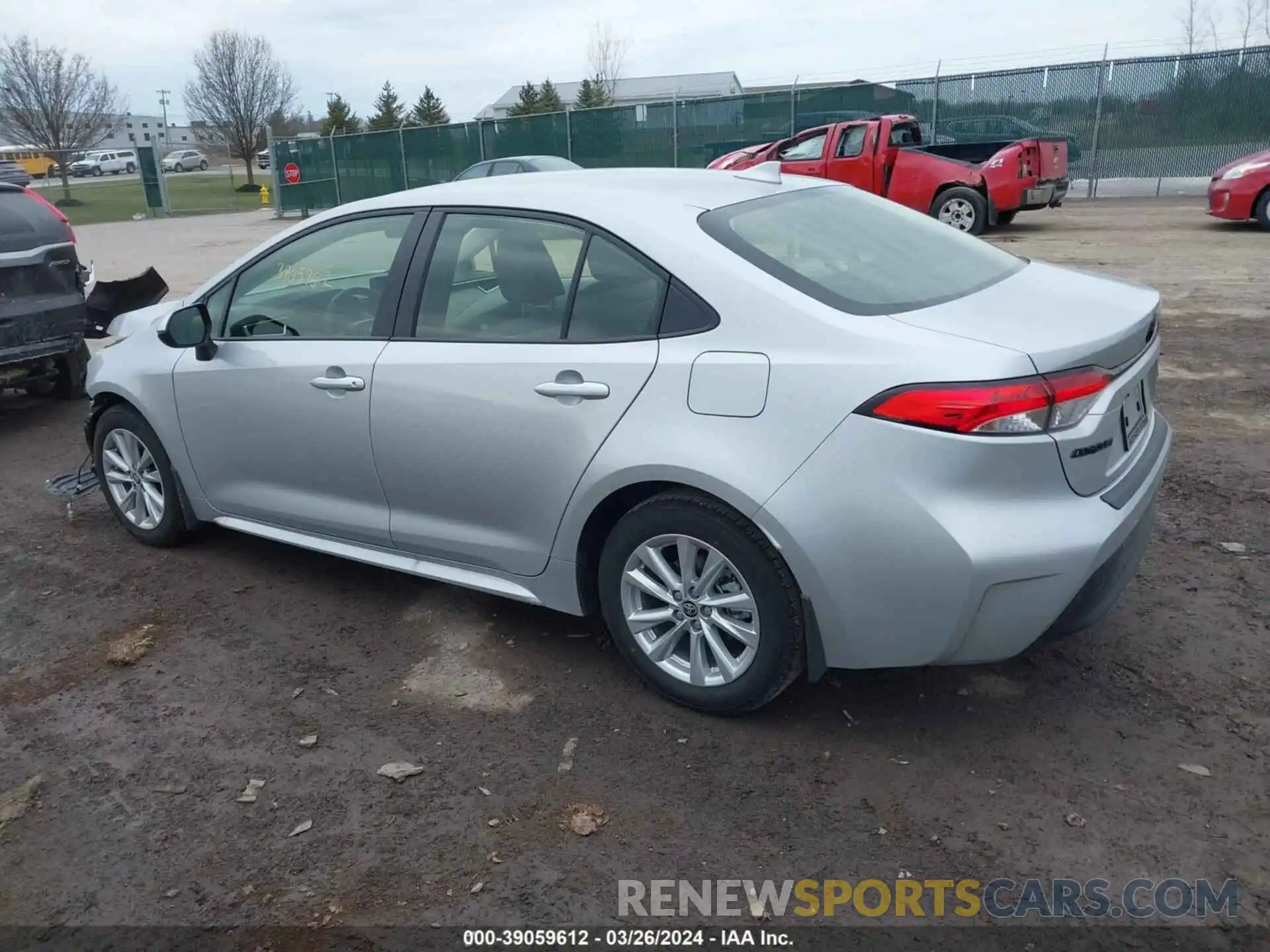 3 Photograph of a damaged car JTDB4MEE4R3023768 TOYOTA COROLLA 2024