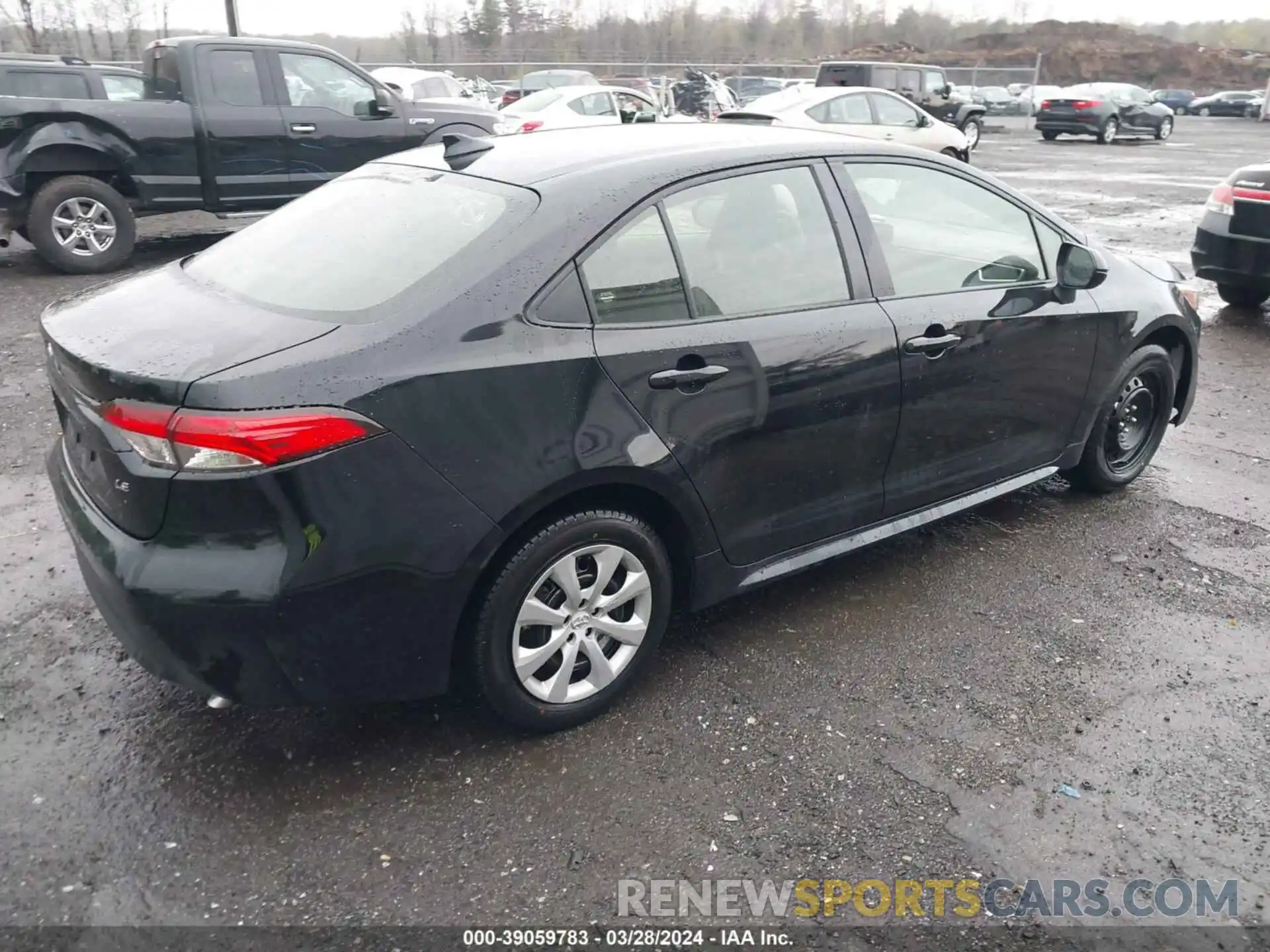 4 Photograph of a damaged car JTDB4MEE5R3021799 TOYOTA COROLLA 2024