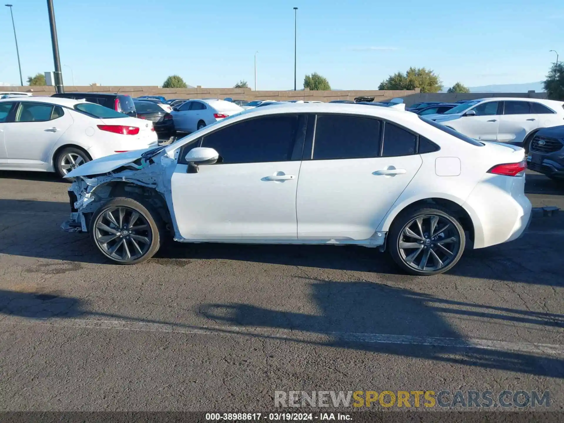 15 Photograph of a damaged car JTDBCMFE4R3028857 TOYOTA COROLLA 2024