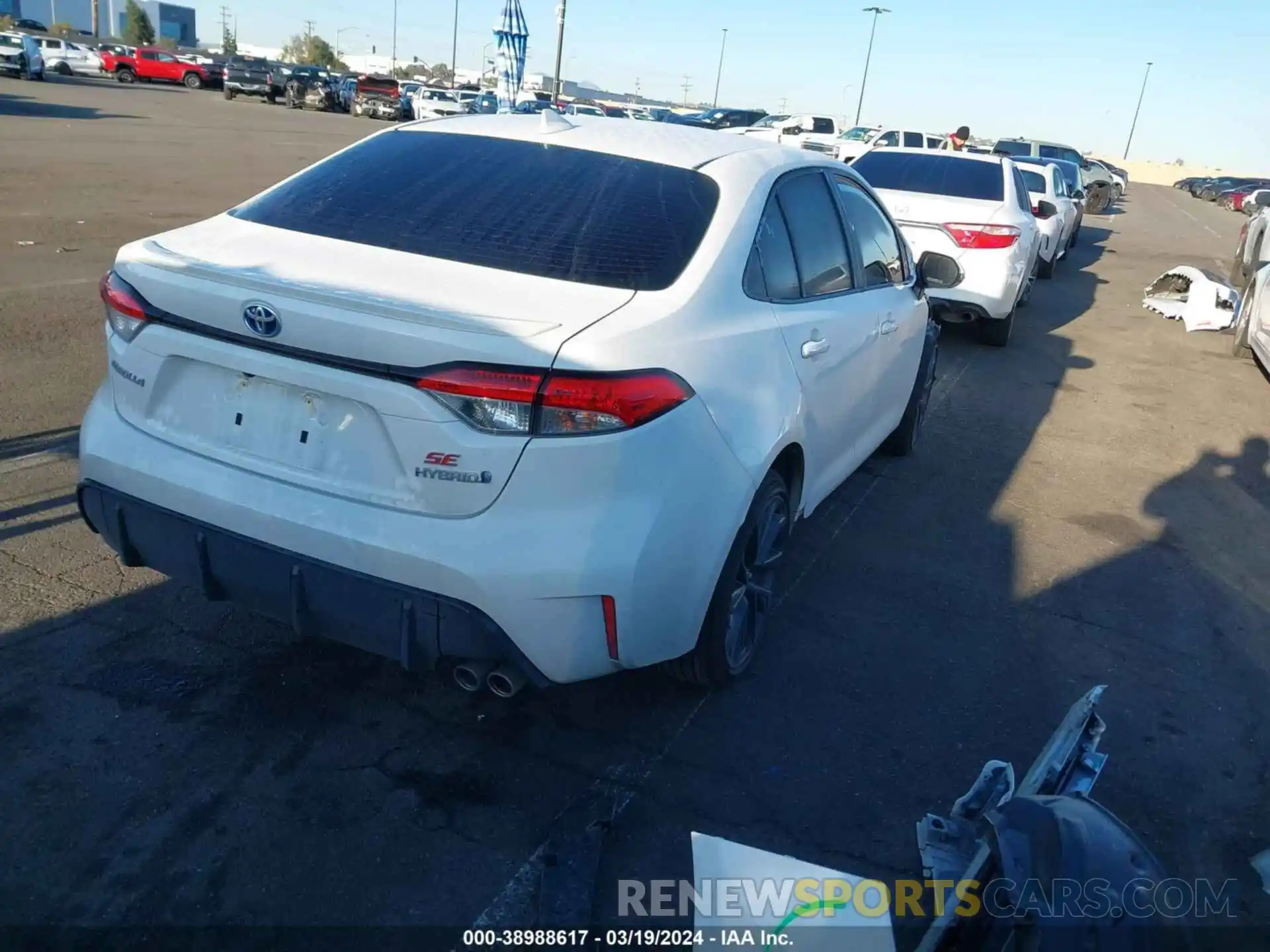 4 Photograph of a damaged car JTDBCMFE4R3028857 TOYOTA COROLLA 2024