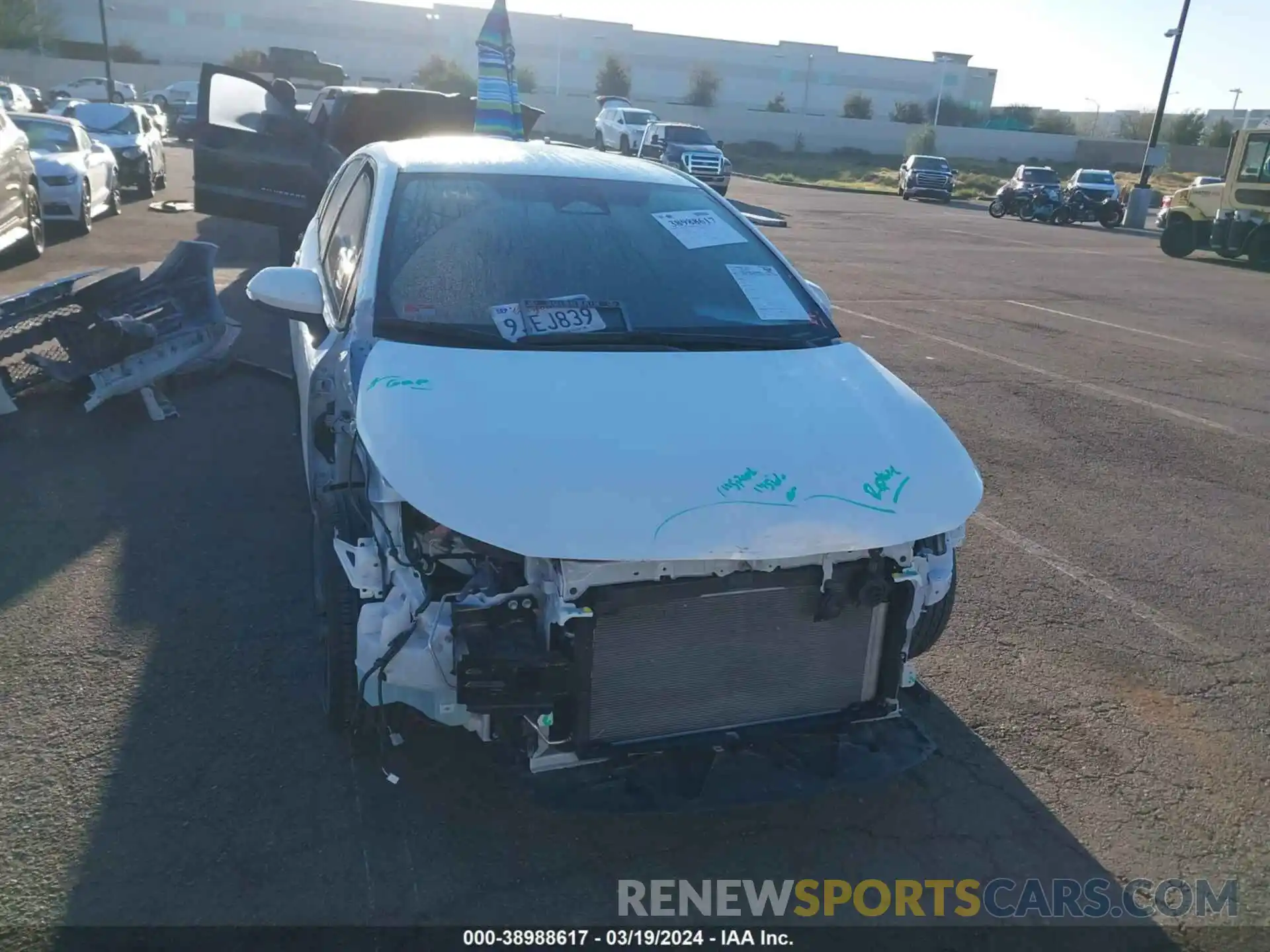 6 Photograph of a damaged car JTDBCMFE4R3028857 TOYOTA COROLLA 2024