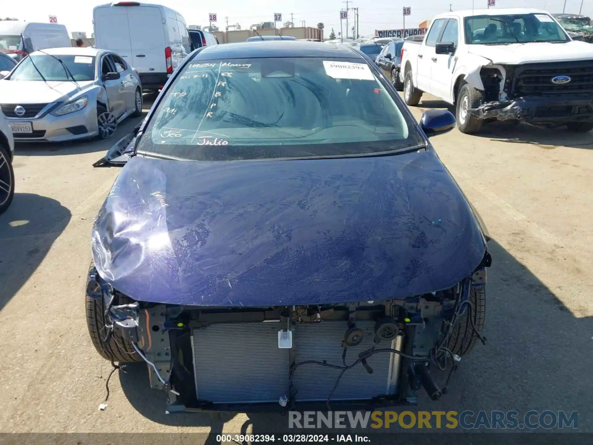 13 Photograph of a damaged car JTDBCMFE4RJ026747 TOYOTA COROLLA 2024