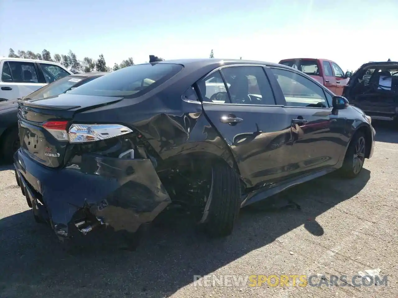 3 Photograph of a damaged car JTDBCMFE5R3032822 TOYOTA COROLLA 2024