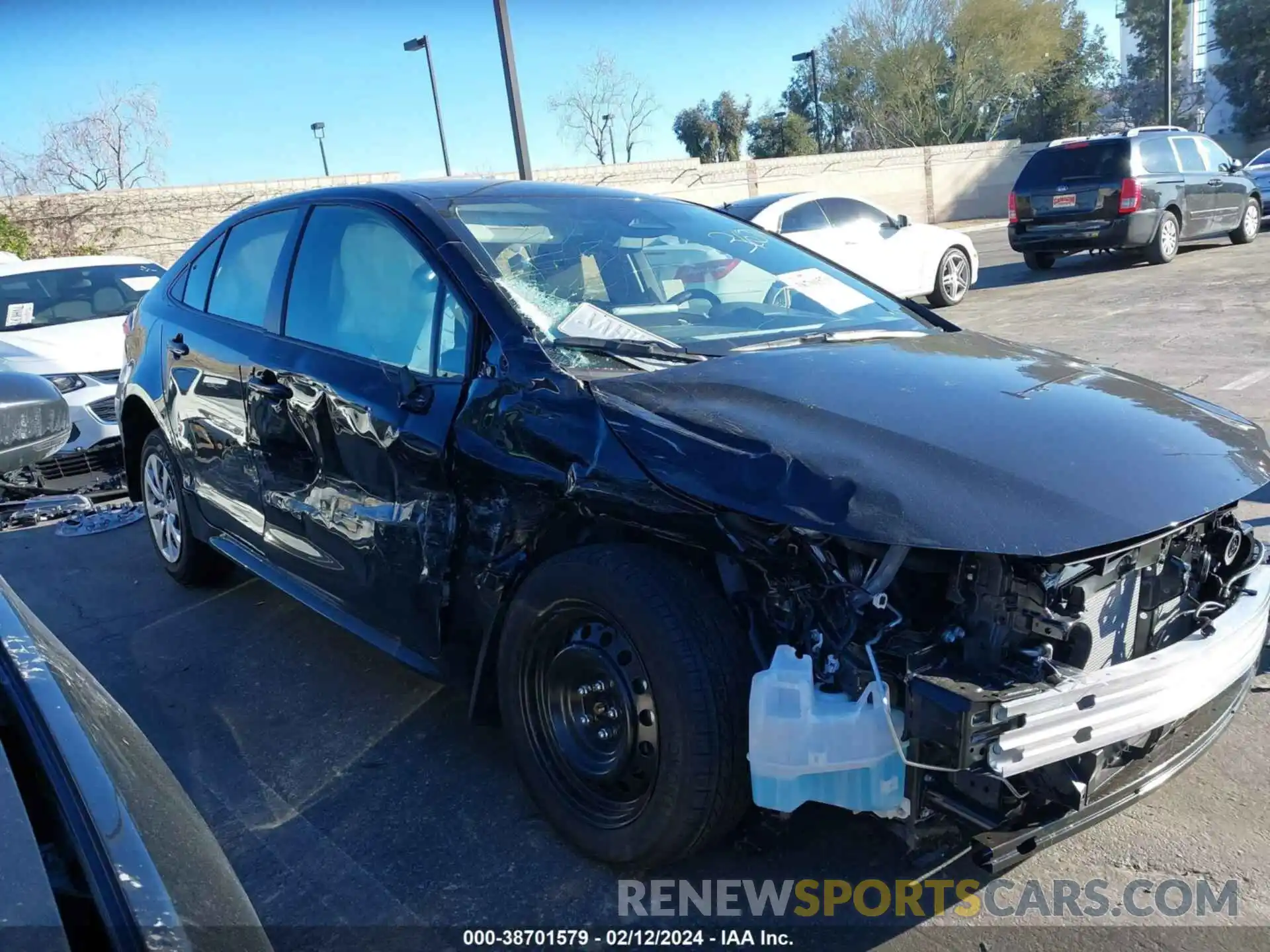 14 Photograph of a damaged car JTDBCMFE6R3039231 TOYOTA COROLLA 2024