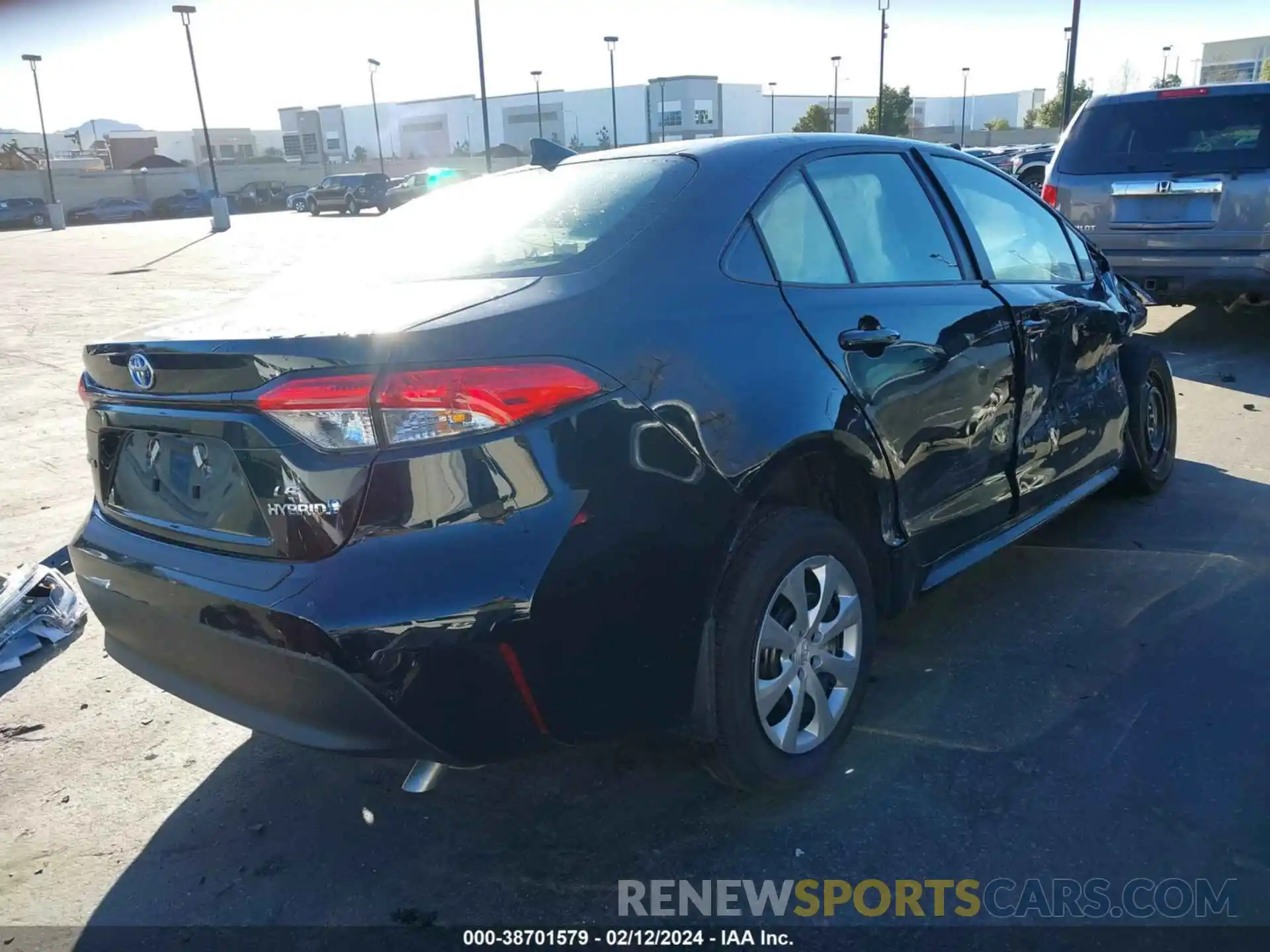 4 Photograph of a damaged car JTDBCMFE6R3039231 TOYOTA COROLLA 2024