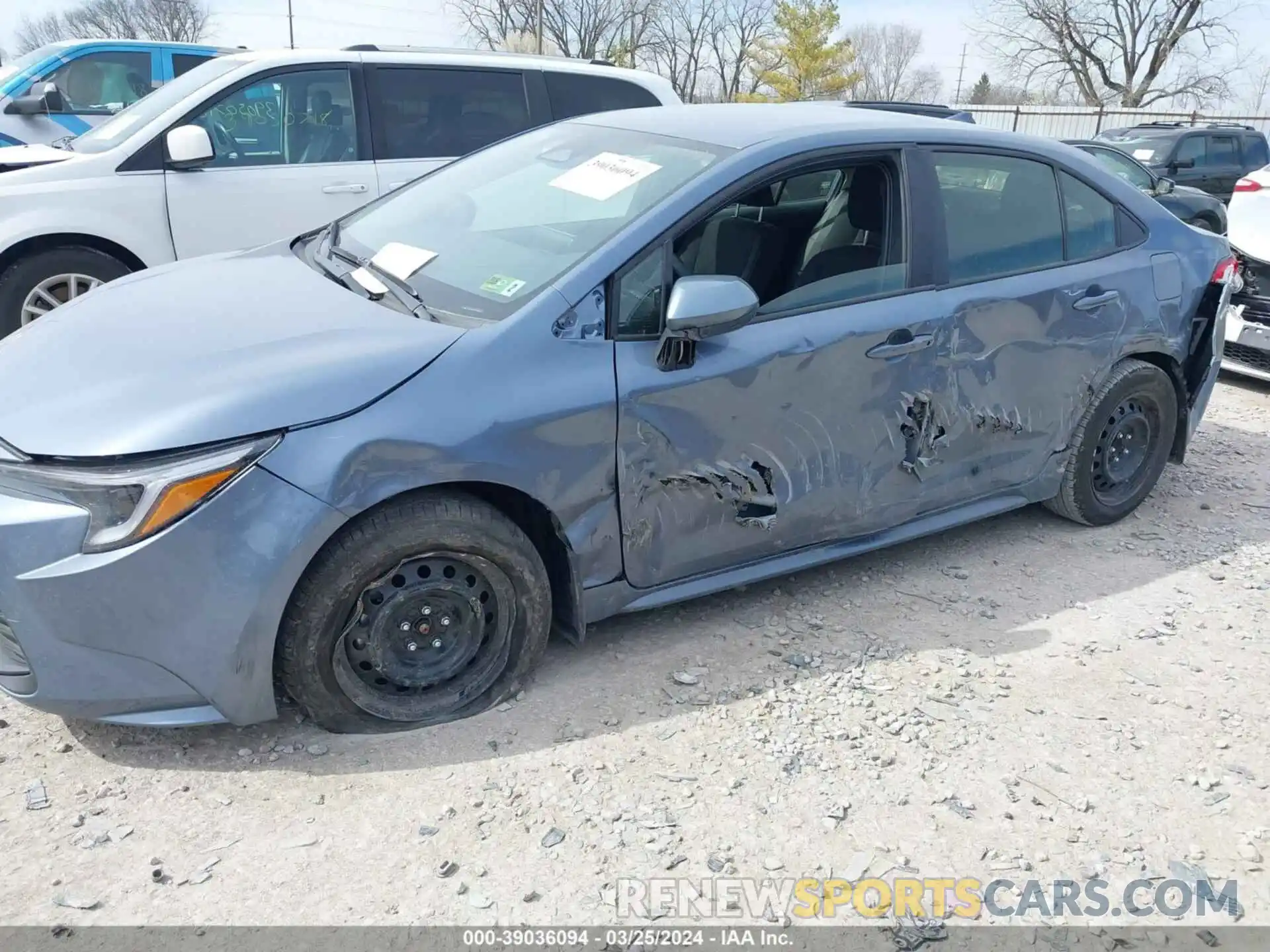 6 Photograph of a damaged car JTDBCMFE6R3040430 TOYOTA COROLLA 2024