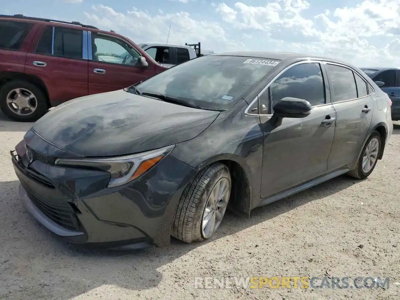 1 Photograph of a damaged car JTDBCMFE9R3032614 TOYOTA COROLLA 2024