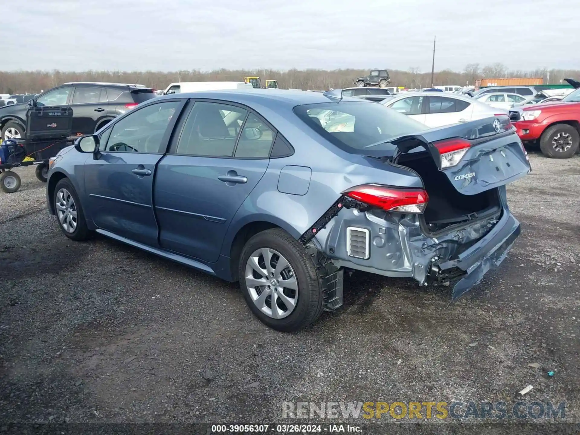 3 Photograph of a damaged car JTDBCMFE9R3040650 TOYOTA COROLLA 2024