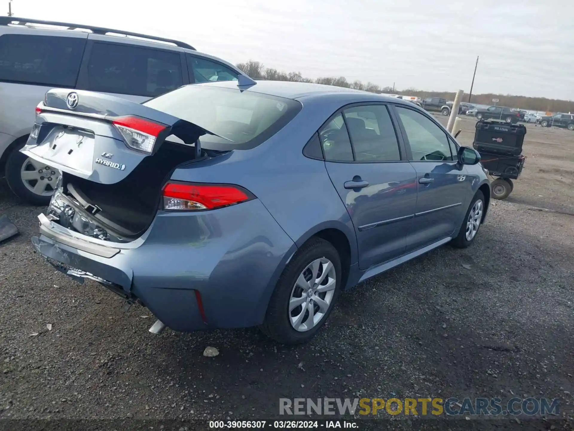 4 Photograph of a damaged car JTDBCMFE9R3040650 TOYOTA COROLLA 2024