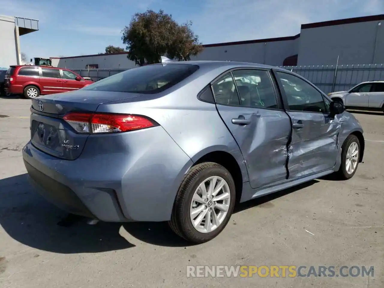 3 Photograph of a damaged car JTDBCMFE9RJ026680 TOYOTA COROLLA 2024